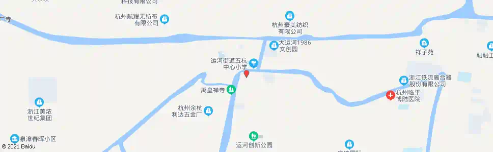 杭州庙河路_公交站地图_杭州公交_妙搜公交查询2025