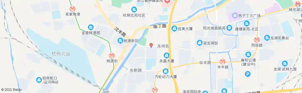 杭州永祥街回龙路口_公交站地图_杭州公交_妙搜公交查询2025