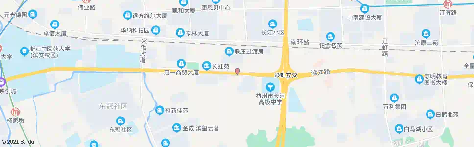 杭州上兴庙_公交站地图_杭州公交_妙搜公交查询2025