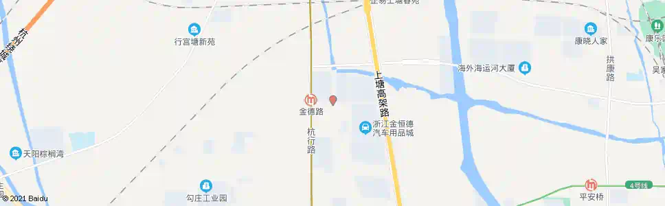 杭州八字桥(余杭)_公交站地图_杭州公交_妙搜公交查询2025