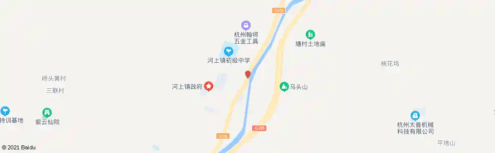 杭州白堰村_公交站地图_杭州公交_妙搜公交查询2025