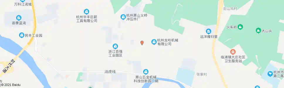 杭州赵一村_公交站地图_杭州公交_妙搜公交查询2025