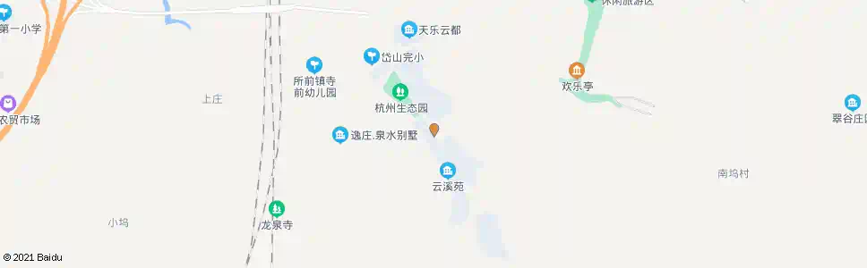杭州杭州生态园山地酒店_公交站地图_杭州公交_妙搜公交查询2025