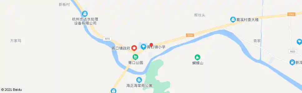 杭州胥口_公交站地图_杭州公交_妙搜公交查询2025