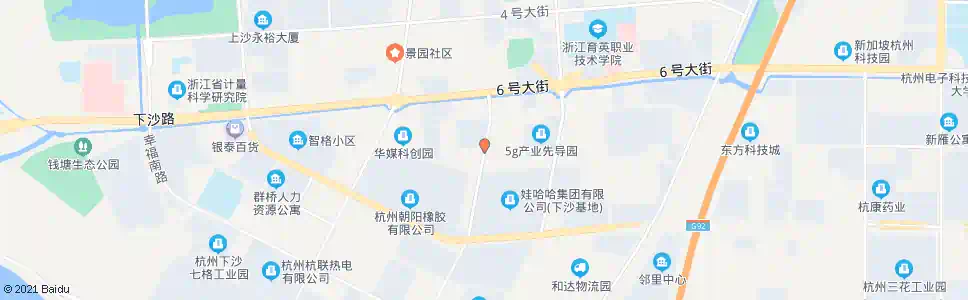 杭州三号路十号大街口_公交站地图_杭州公交_妙搜公交查询2025