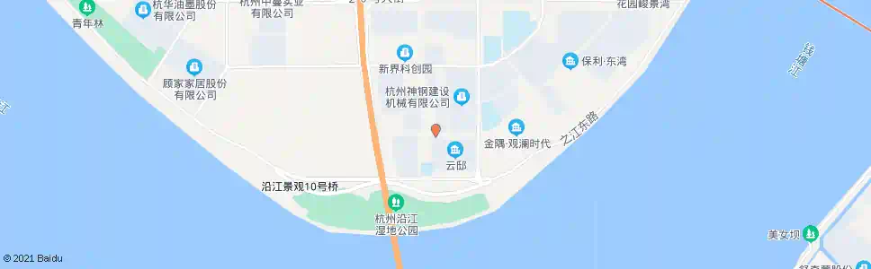 杭州二十四号大街十五号路口_公交站地图_杭州公交_妙搜公交查询2025