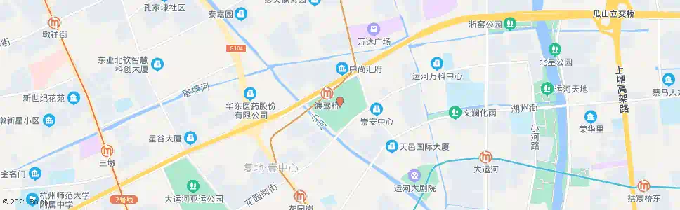 杭州旧货市场_公交站地图_杭州公交_妙搜公交查询2025