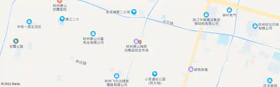 杭州梅西医院_公交站地图_杭州公交_妙搜公交查询2025