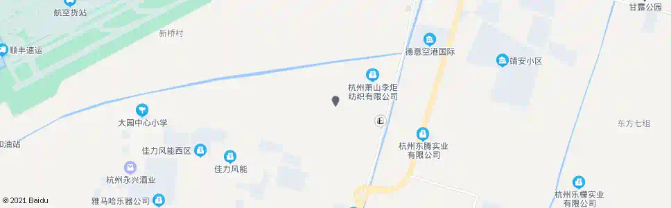 杭州靖一村委_公交站地图_杭州公交_妙搜公交查询2025