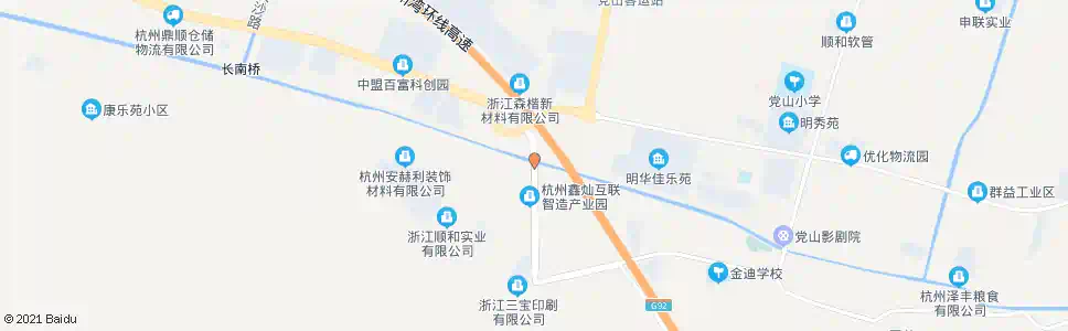 杭州信源桥_公交站地图_杭州公交_妙搜公交查询2025