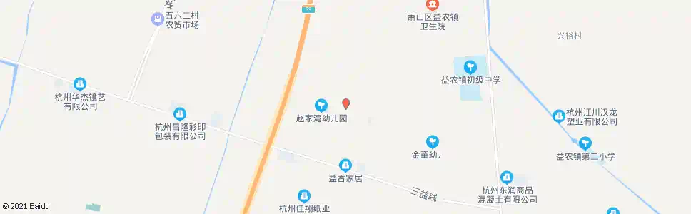 杭州赵家湾村_公交站地图_杭州公交_妙搜公交查询2025