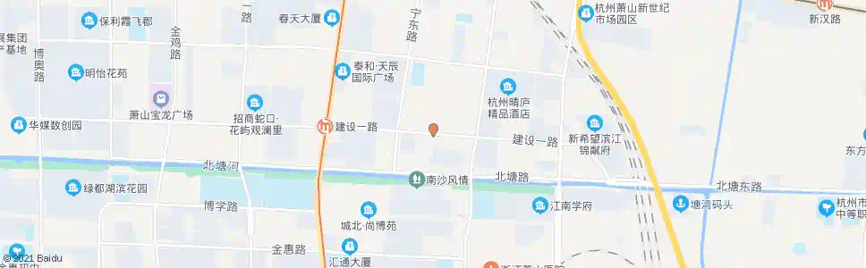 杭州萧山开发区小商品市场_公交站地图_杭州公交_妙搜公交查询2025