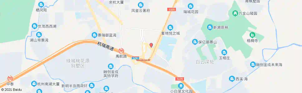 杭州华坞村四组_公交站地图_杭州公交_妙搜公交查询2025