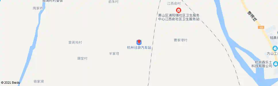 杭州径游_公交站地图_杭州公交_妙搜公交查询2025
