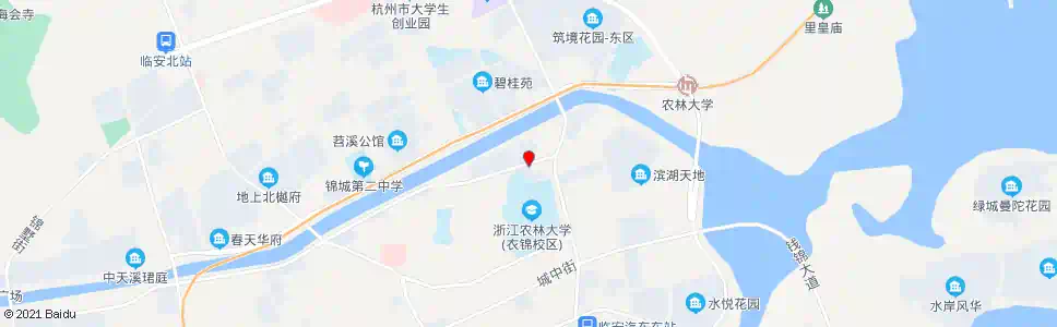 杭州湖山新村_公交站地图_杭州公交_妙搜公交查询2025