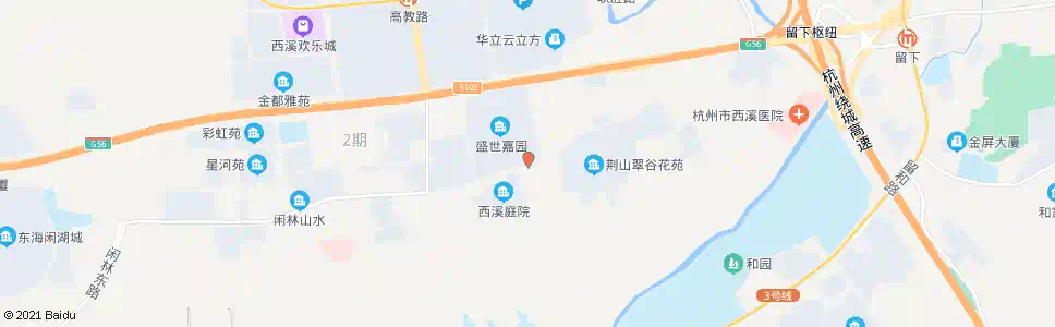 杭州地质大队_公交站地图_杭州公交_妙搜公交查询2025