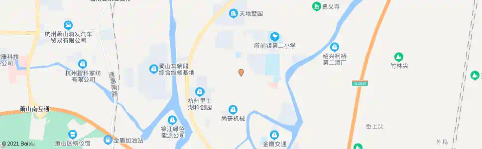 杭州魏家里_公交站地图_杭州公交_妙搜公交查询2025