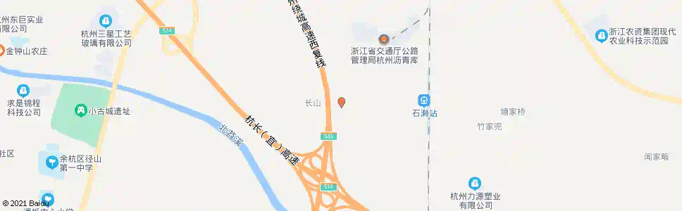 杭州长山_公交站地图_杭州公交_妙搜公交查询2025