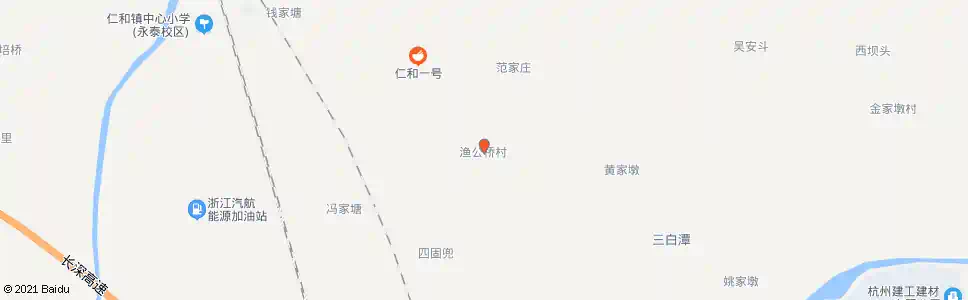 杭州渔公桥村委_公交站地图_杭州公交_妙搜公交查询2025