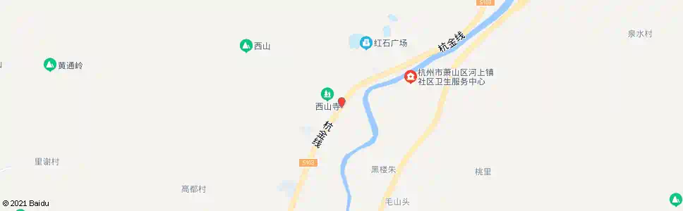 杭州西山脚_公交站地图_杭州公交_妙搜公交查询2025