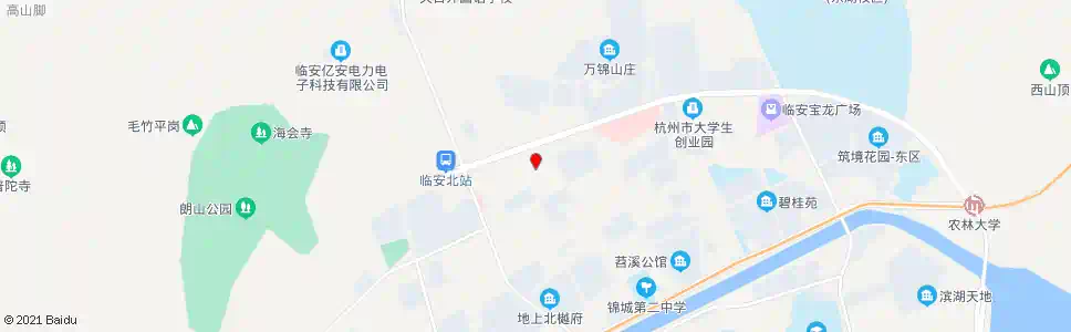 杭州浙皖农贸城_公交站地图_杭州公交_妙搜公交查询2025