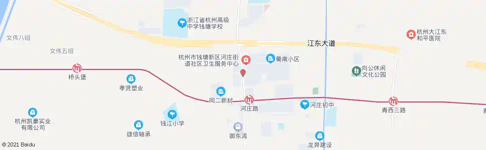 杭州蜀南村牌_公交站地图_杭州公交_妙搜公交查询2025