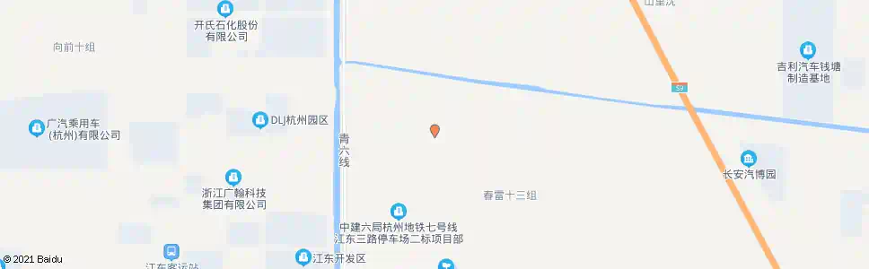 杭州春蕾_公交站地图_杭州公交_妙搜公交查询2025