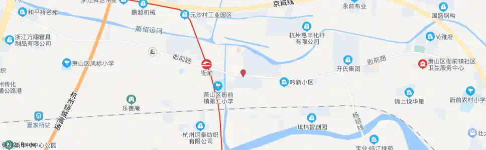 杭州东南网架_公交站地图_杭州公交_妙搜公交查询2025