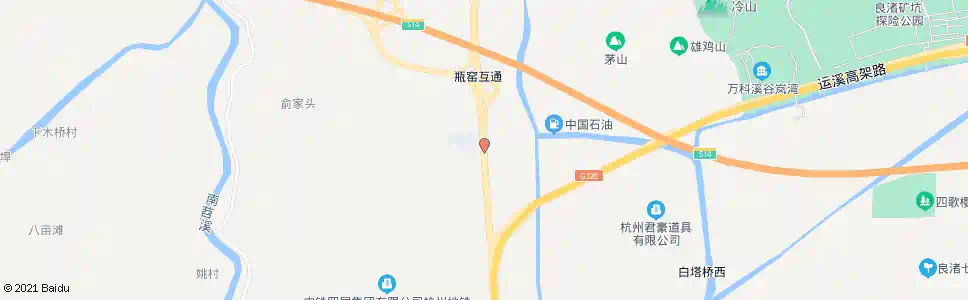 杭州连具塘村委_公交站地图_杭州公交_妙搜公交查询2025