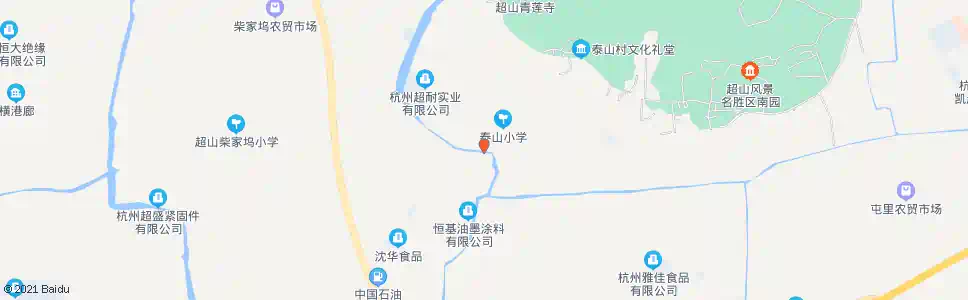 杭州泰山_公交站地图_杭州公交_妙搜公交查询2025