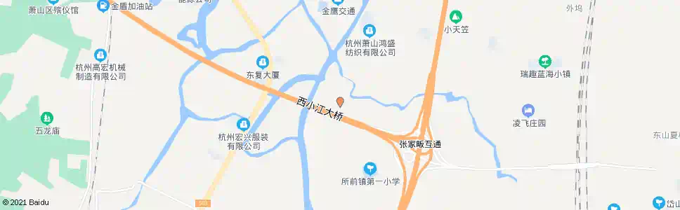 杭州信谊村_公交站地图_杭州公交_妙搜公交查询2025