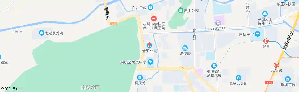 杭州金汇公寓_公交站地图_杭州公交_妙搜公交查询2025