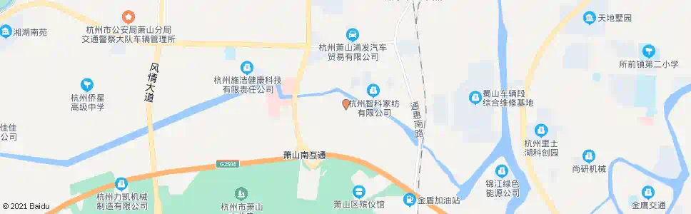 杭州桥头陈_公交站地图_杭州公交_妙搜公交查询2025