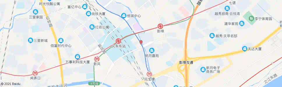 杭州东宁路新塘路口_公交站地图_杭州公交_妙搜公交查询2025
