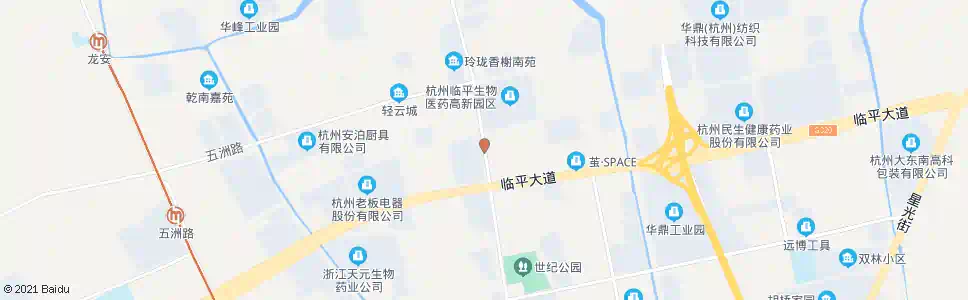 杭州长河头_公交站地图_杭州公交_妙搜公交查询2025