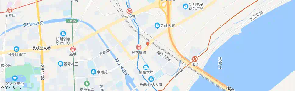 杭州茅蓬庵_公交站地图_杭州公交_妙搜公交查询2025