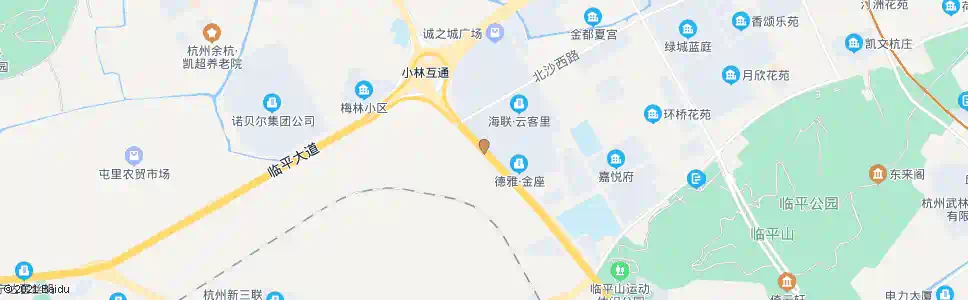 杭州临平商贸城_公交站地图_杭州公交_妙搜公交查询2025