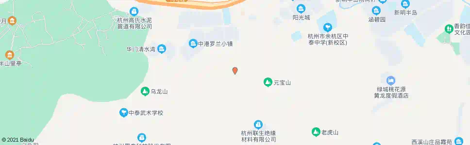 杭州煤球山_公交站地图_杭州公交_妙搜公交查询2025
