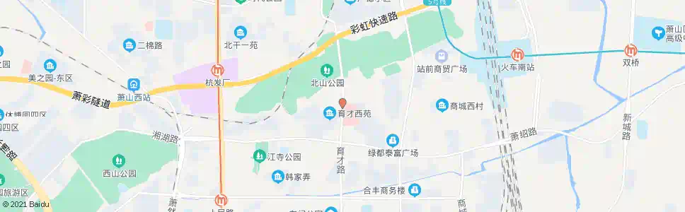 杭州萧山中医院_公交站地图_杭州公交_妙搜公交查询2025