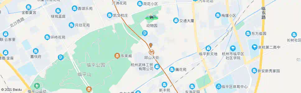 杭州景星观路口_公交站地图_杭州公交_妙搜公交查询2025