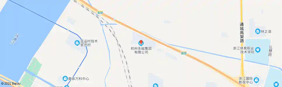 杭州钱农一分场_公交站地图_杭州公交_妙搜公交查询2025