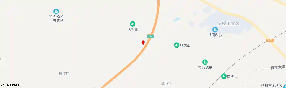 杭州杨梅岭脚_公交站地图_杭州公交_妙搜公交查询2025