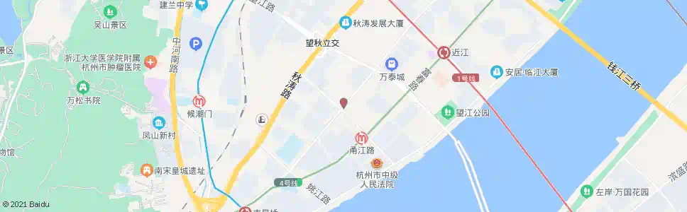 杭州钱江路甬江路口_公交站地图_杭州公交_妙搜公交查询2025