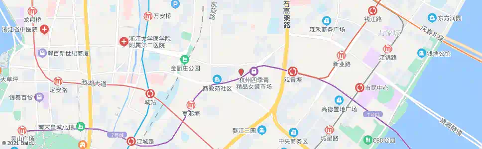 杭州梦圆羊绒厂_公交站地图_杭州公交_妙搜公交查询2025