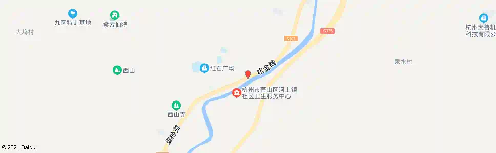 杭州河上老车站_公交站地图_杭州公交_妙搜公交查询2025