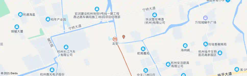 杭州孟家角_公交站地图_杭州公交_妙搜公交查询2025