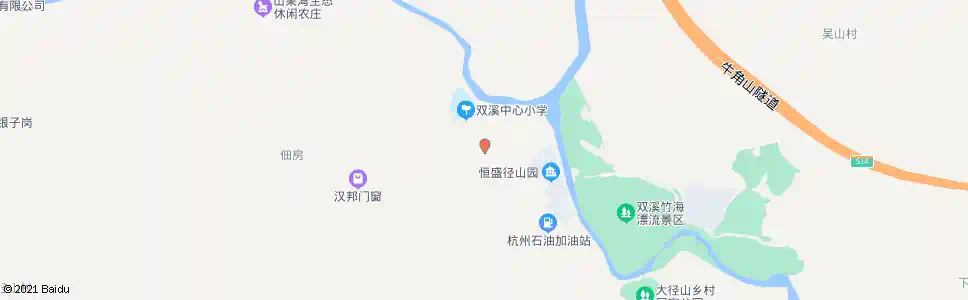 杭州双溪上街_公交站地图_杭州公交_妙搜公交查询2025