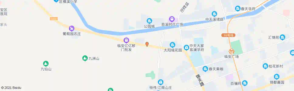 杭州自来水一厂_公交站地图_杭州公交_妙搜公交查询2025