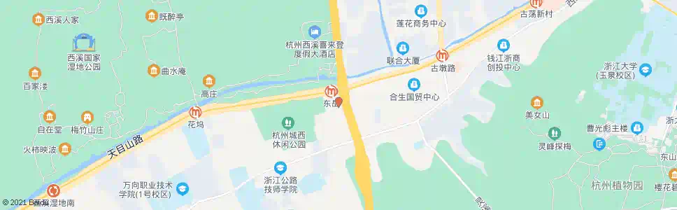杭州萧山汽车西站_公交站地图_杭州公交_妙搜公交查询2025