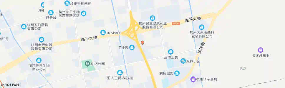 杭州天荷路新丝路口_公交站地图_杭州公交_妙搜公交查询2025